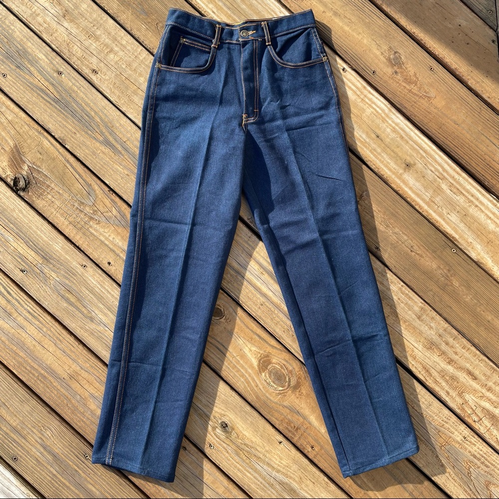 Vintage 80s Gitano High Waist Jeans Dark Wash